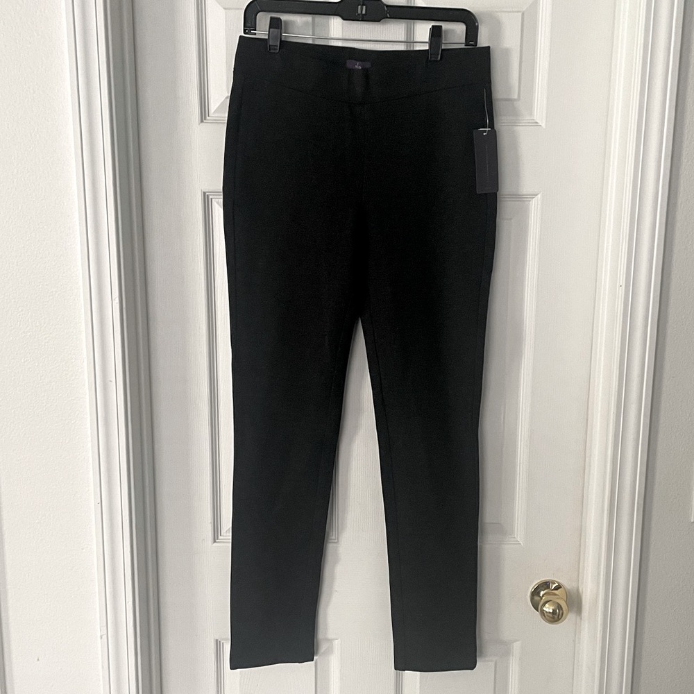 NYDJ Charcoal Stretch Slim Dress Pants